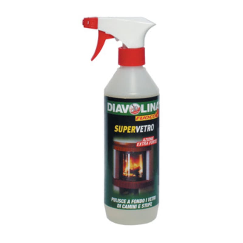Pulitore Supervetro Diavolina 500 ml Facco Giuseppe & C 6 Pezzi - 2