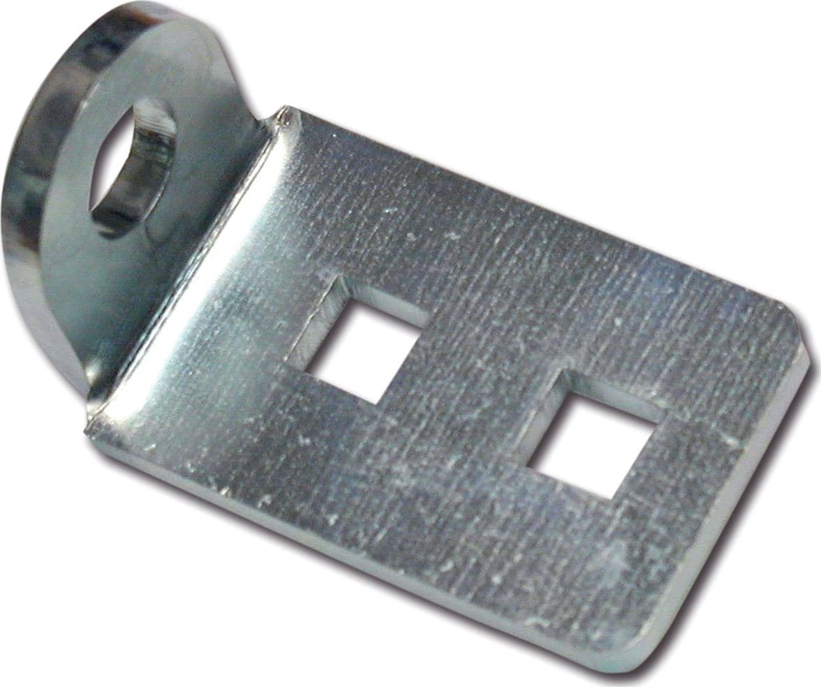 Portalucchetto Orizzont Acc Zinc 40 x 5 x 60 mm 20 Pezzi - 2