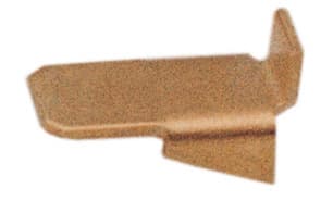 Reggipiano Acciaio Ottonato per Cremagliera 9 x 5* 250 Pezzi - 2