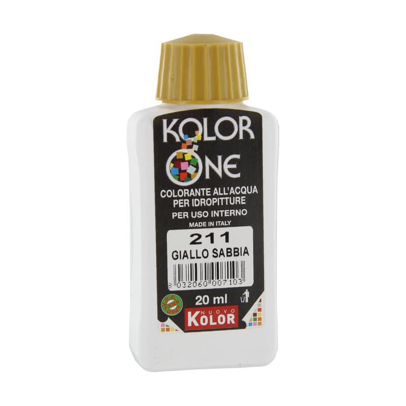 Colorante Kolor One 20 ml Giallo Sabbia 211 12 Pezzi - 2