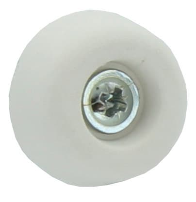 Vite Bianco 25 mm Conf * Plastimetal 20,0 Confezione Sottosedia a Cono - 2