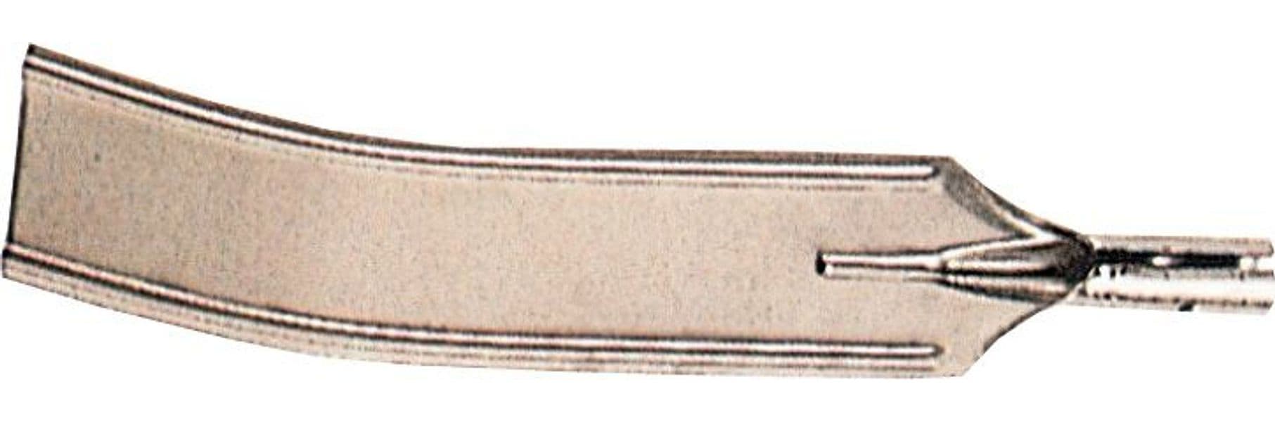 Pala per Brace Acciaio INOX 8 x 35 cm S Manico 5 Falci