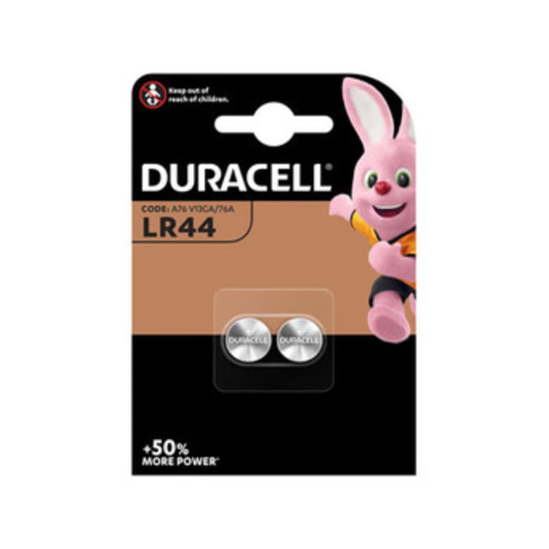 Duracell Batteria a Bottone LR44 Bl Duracell 10 Blister 2 Pezzi - 2