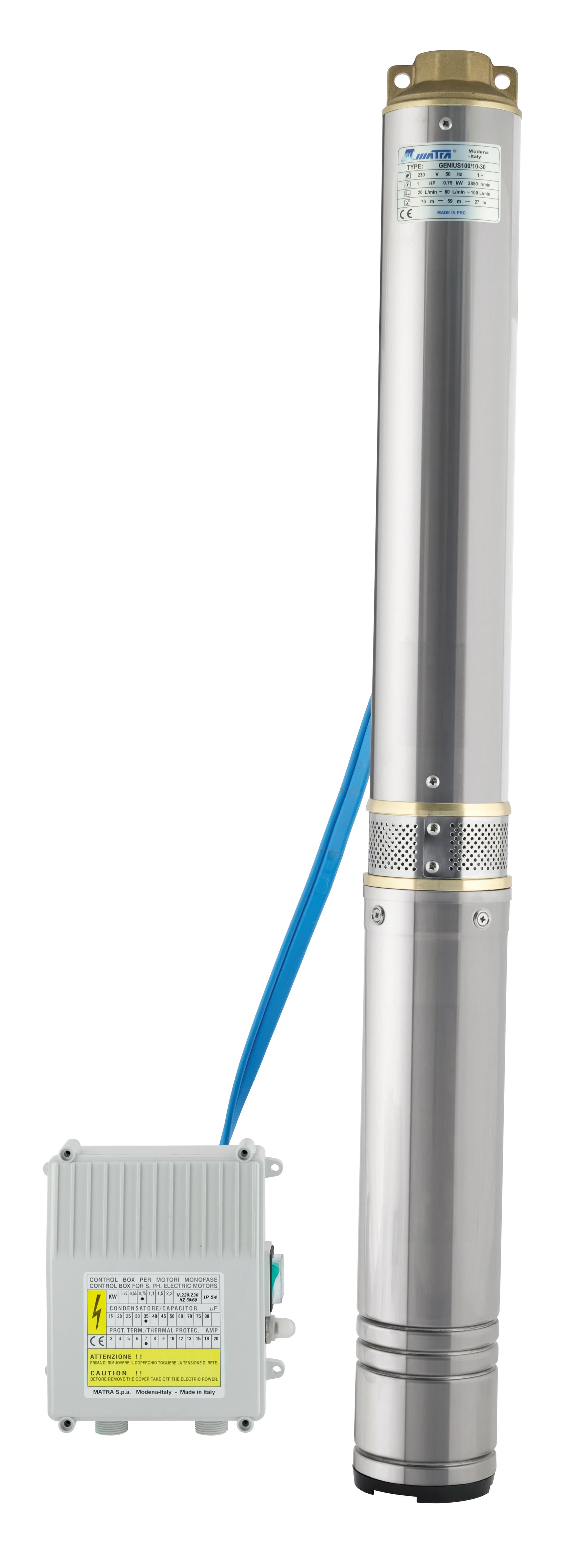 Elettropompa Sommersa 1,5 HP Genius 150 x 14 - 2