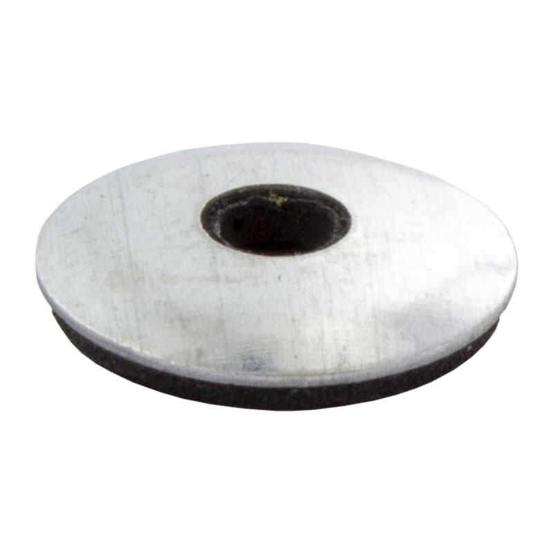 Rondella Ferro con Guarniz Ø 6,7 x 19 Zincata Cx 100 Pezzi - 2