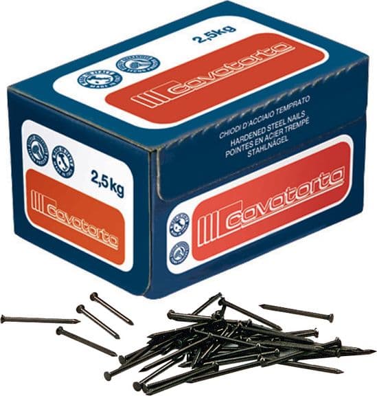 Chiodi Acciaio Cavatorta 6 cm* 2,5 kg - 2