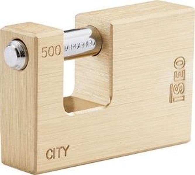 Lucchetto Ott Carbon Serranda 55 mm City By Iseo Iseo Serrature - 2