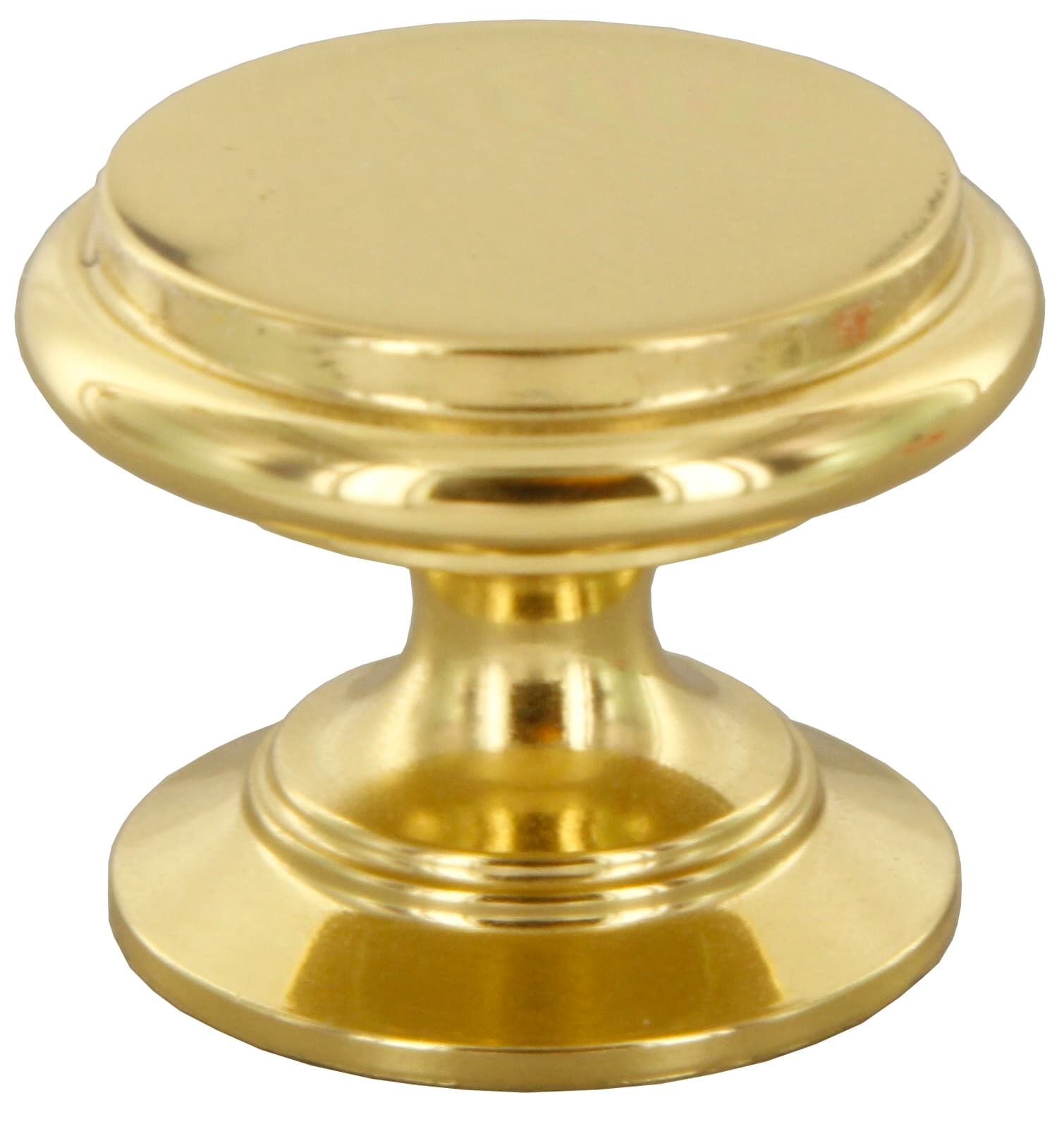 Pomolo Ottone 2174 B Ø 25 mm Oro Lucido Cafim 25 Pezzi - 2