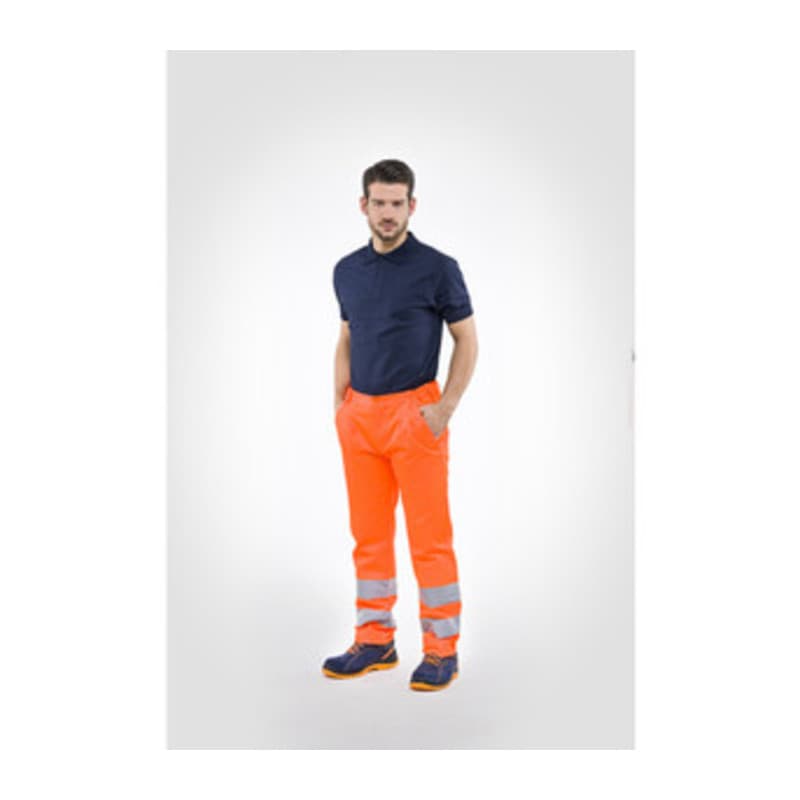 Pantalone Alta Visibilit Arancio Tg.xxl - 2