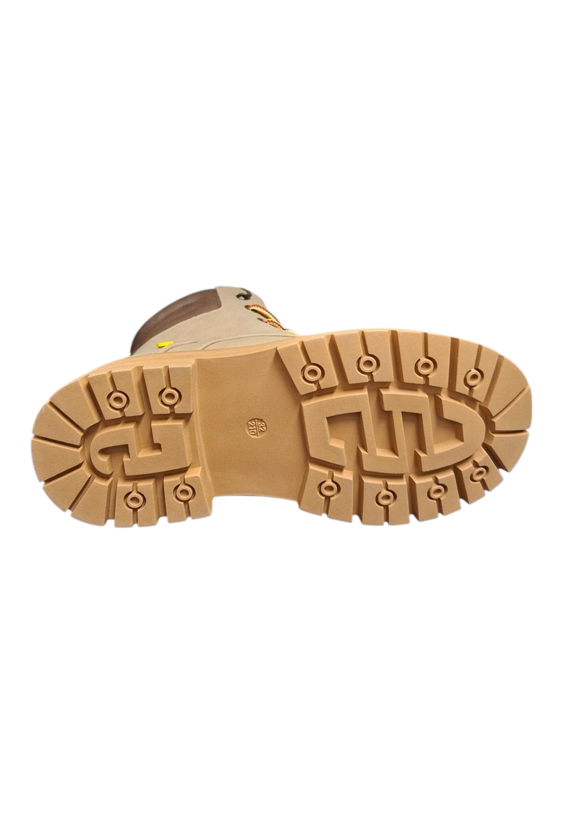 Boscaiolo bambino Gioseppo Ruxley camel marrone pelle lacci casual style in Ballerine Scarpetteria Gica - Trani, commercioVirtuoso.it