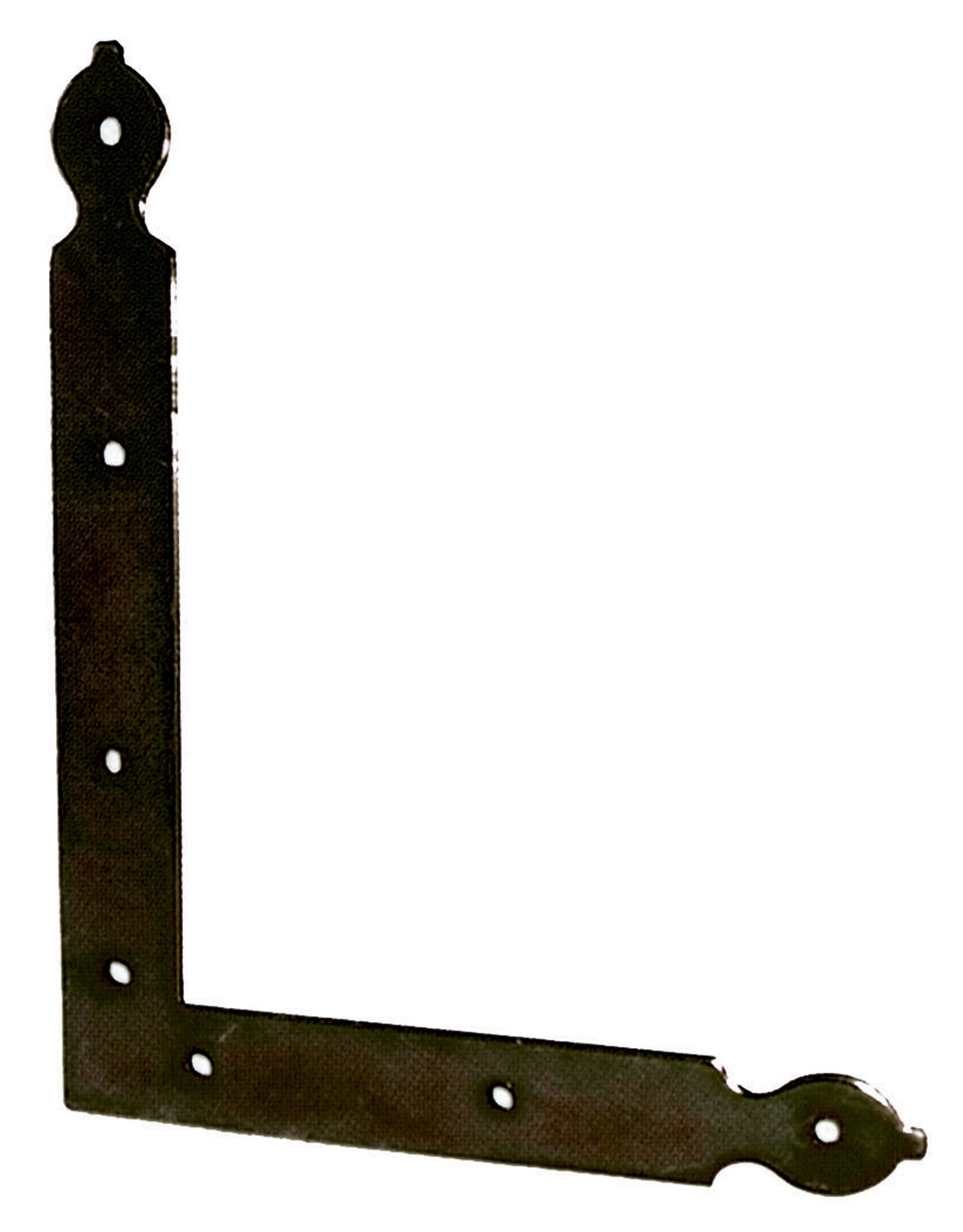 Angolare Ferro Polimeriz Liguria 200 x 250 mm Nero 24 Pezzi - 2