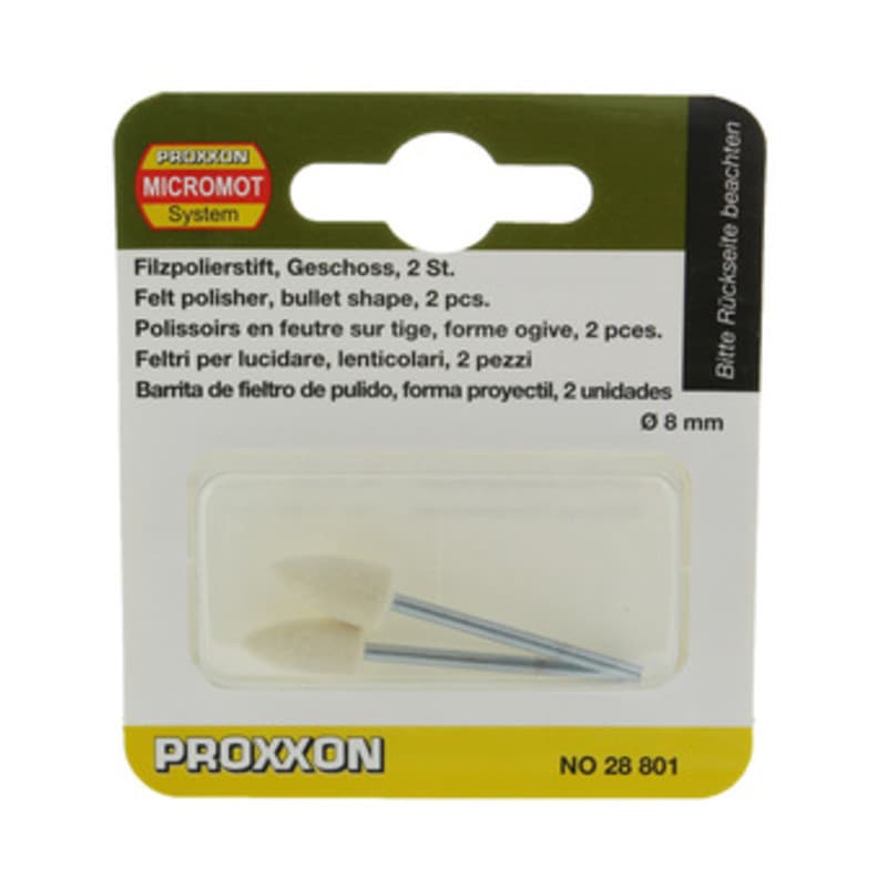 Feltri Conici Proxxon 28801 Proxxon Gmbh 2 Pezzi - 2