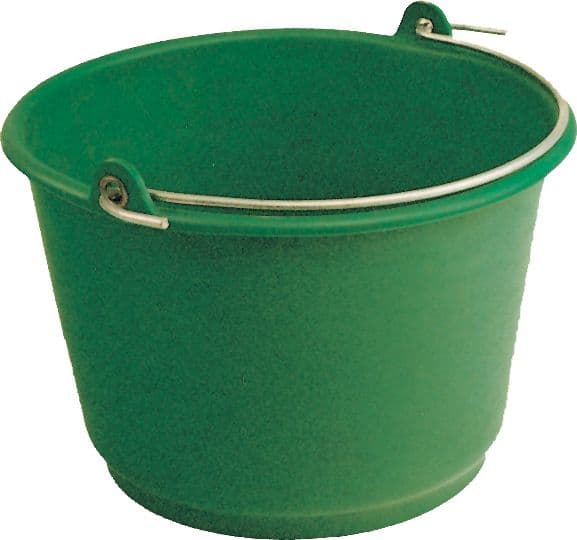 Secchio Agricolo 18 l Ø 37 cm 960 g Verde 10 Pezzi - 2