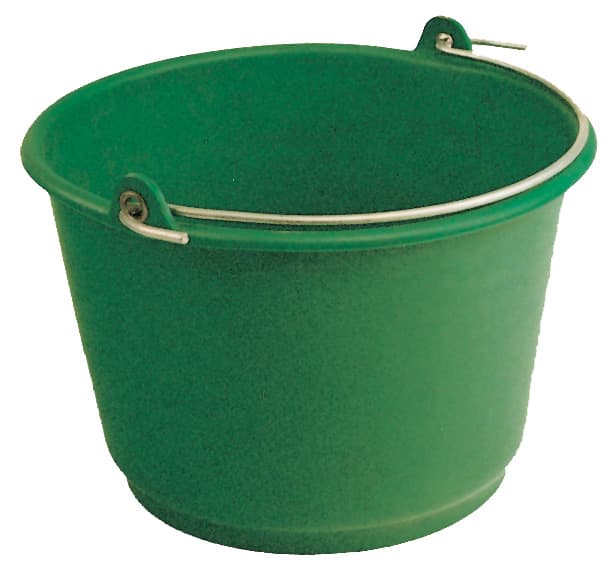 Secchio Agricolo 18 l Ø 37 cm 960 g Verde 10 Pezzi - 2