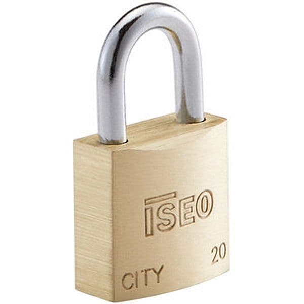 Lucchetto Ott Rettangolare 20 mm City By Iseo Iseo Serrature 10 Pezzi - 2