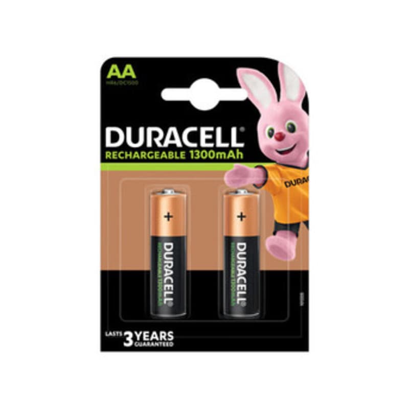 Batt Ricar 1300 Mah Stilo HR6 Duracell 20 Confezioni da 2 Pezzi - 2