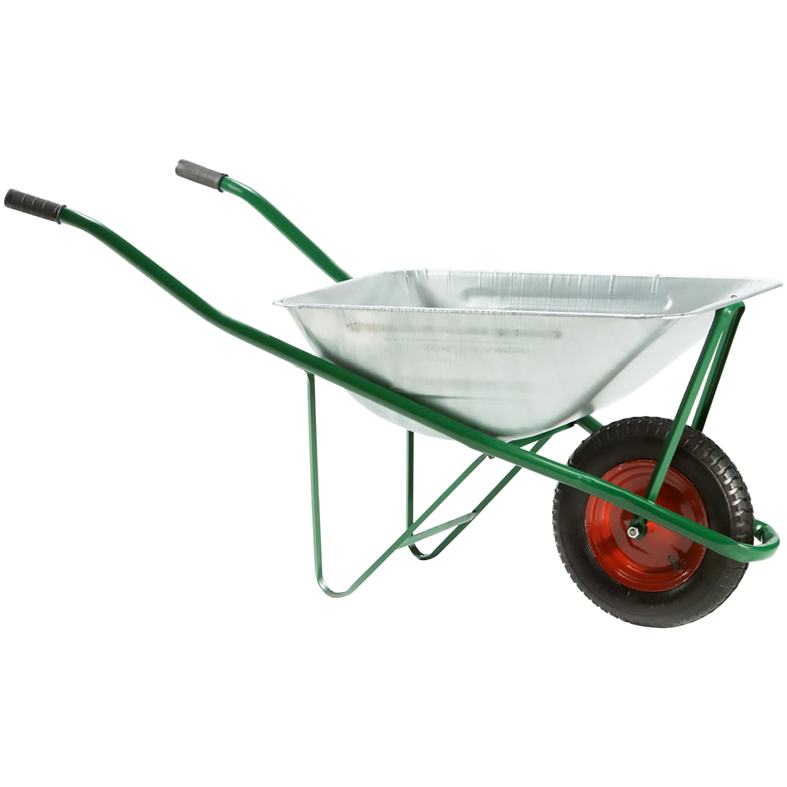 Carriola con Vasca Lamiera Zincata da Mont 75 l - 2