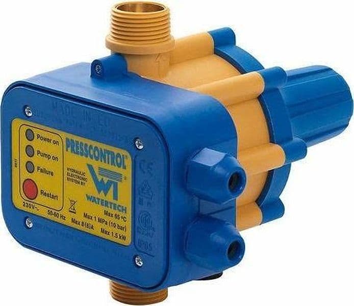 Press Control Water Tech 1,5 Bar Made in Italy