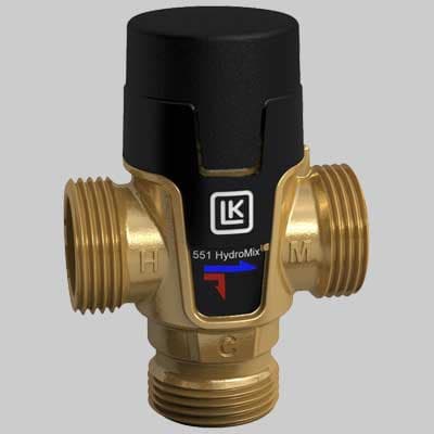 Valvola Devioatrice Termostatica Modello LK551 1 - 2