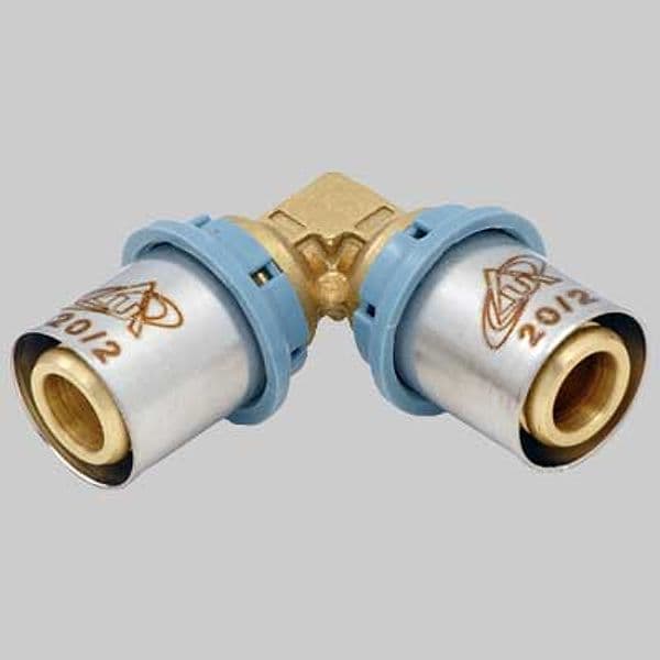 Raccordo Gomito Doppio Delt All 20 x 20 Unidelta