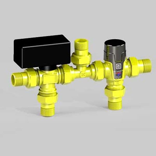 Kit Solare con Valvola Motorizzata 3/4 Lk - 2