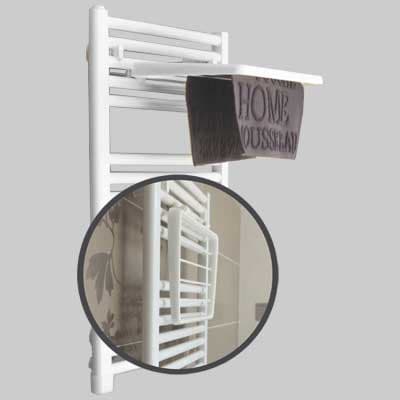Stendino per Termoarredo Richiudibile 330 x 490 x 4 mm Bianco Pika - 2
