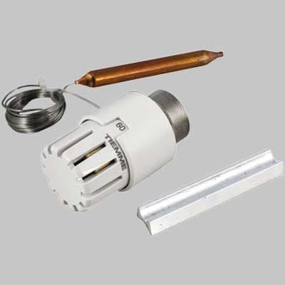 Testa Termostatica con Sonda a Distanza per Valvola Deviatrice Miscelatrice - 2