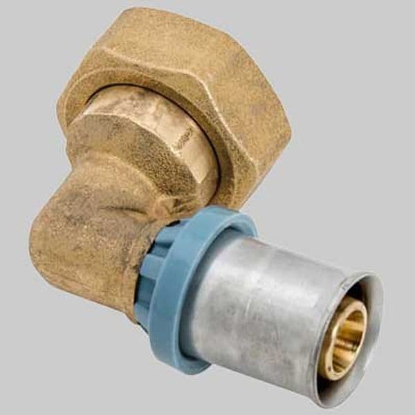 Raccordo Gomito con Girello Delt All 20 x 3/4 Unidelta - 2