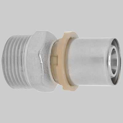 Raccordo Diritto Maschio a Pressare 20 x ¾ Icma - 2