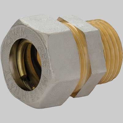Raccordo Diritto Maschio Oring 18 x ½ Ape Raccorderie - 2