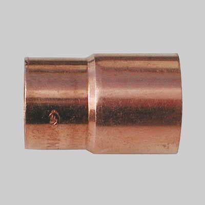 Manicotto Rame Ridotto a Saldare Femmina 42 x 28 Made in Italy - 2