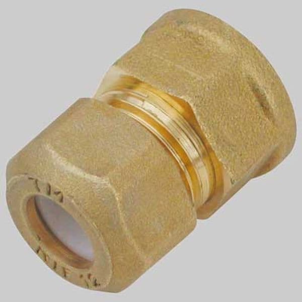 Raccordo Diritto Femmina con Ogiva P.t.e.f. 16 x 1/2 x 1/2 Tiemme - 2