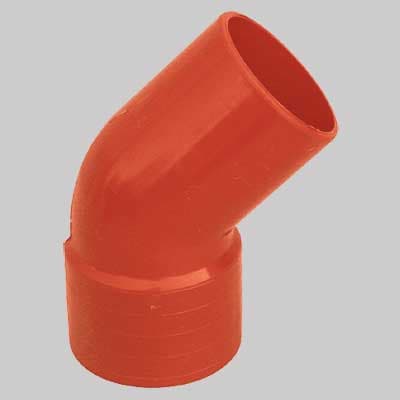 Curva 45 ° PVC Made in Italy Ee ? 80 - 2