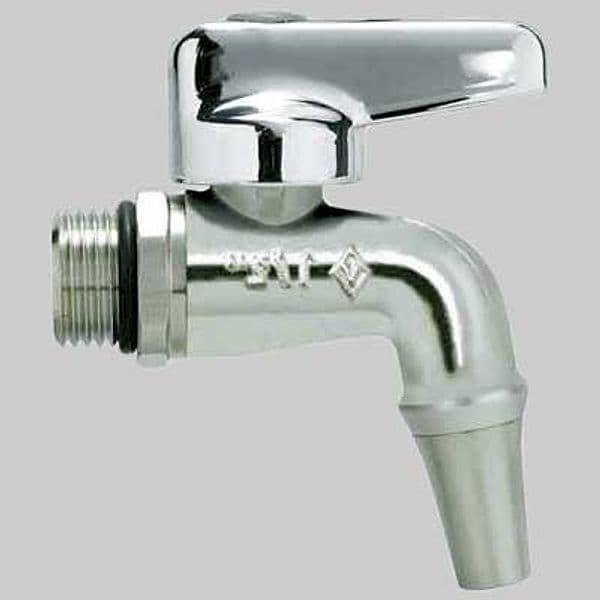 Rubinetto per Contenitori Acciaio per Olio 1/2 Ottone Made in Italy - 2