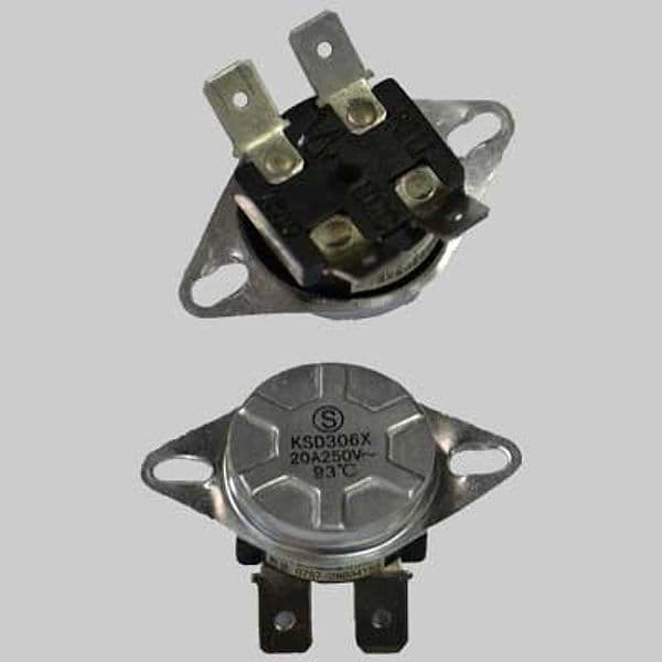 Termostato Metallico per Scaldabagni 10 15 30 l Made in Italy - 2