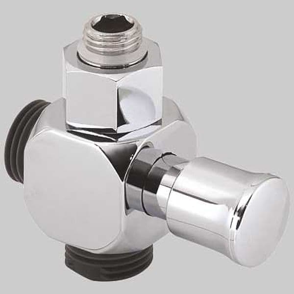 Deviatore Cromato per Set Colonna EASY.0203 Gedy