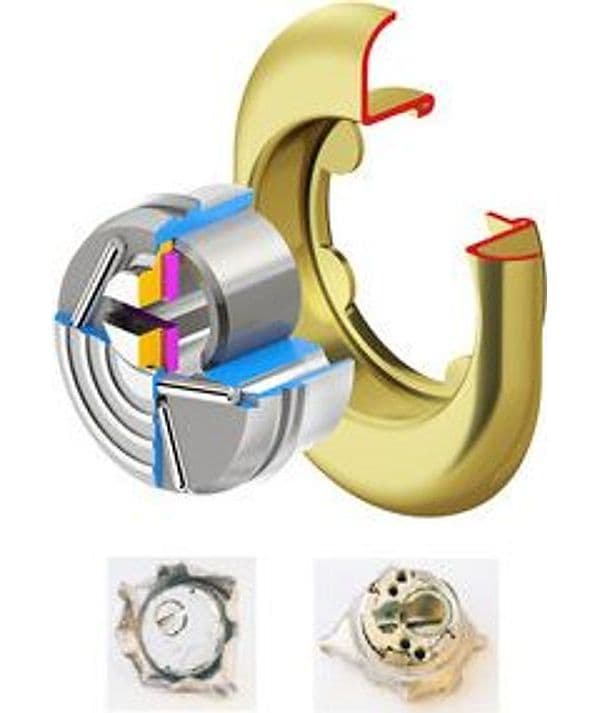 Protector Monolito Bd 200 Acciaio Ottone o L Pvd Disec - 2