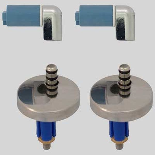 Coppia Cerniere Regolabile Dm 45 Soft Close S18 con Tassello Made in Italy