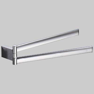 Portasalviette a Snodo Kent Ottone Cromato Cm 37 Gedy - 2