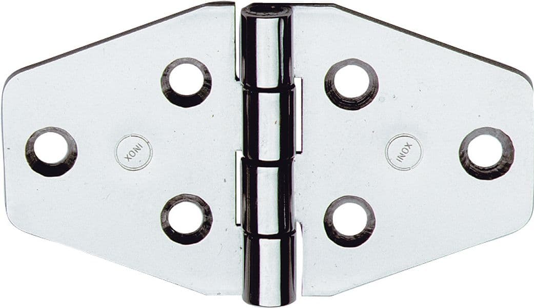 Cerniera Perno Fisso 854 in INOX Nautica 70 x 40 mm 12 Pezzi – Aldeghi