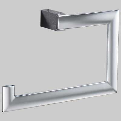 Portasalviette ad Anello Kent Ottone Cromato Cm 23 Gedy - 2