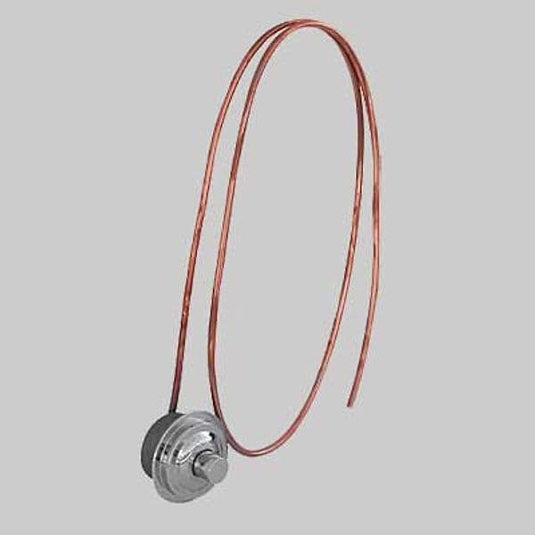 Pulsante per Batteria Tipo Catis Cromato Made in Italy - 2