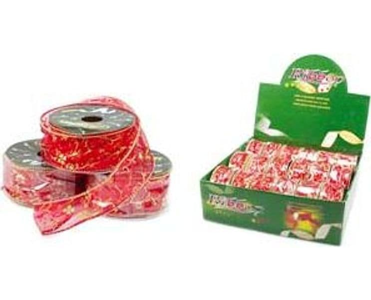 Bobine di Nastro Decorativo Rosso I Re Magi 32 Pezzi - 2