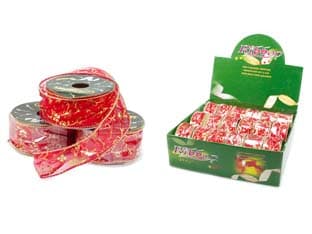 Bobine di Nastro Decorativo Rosso I Re Magi 32 Pezzi - 2