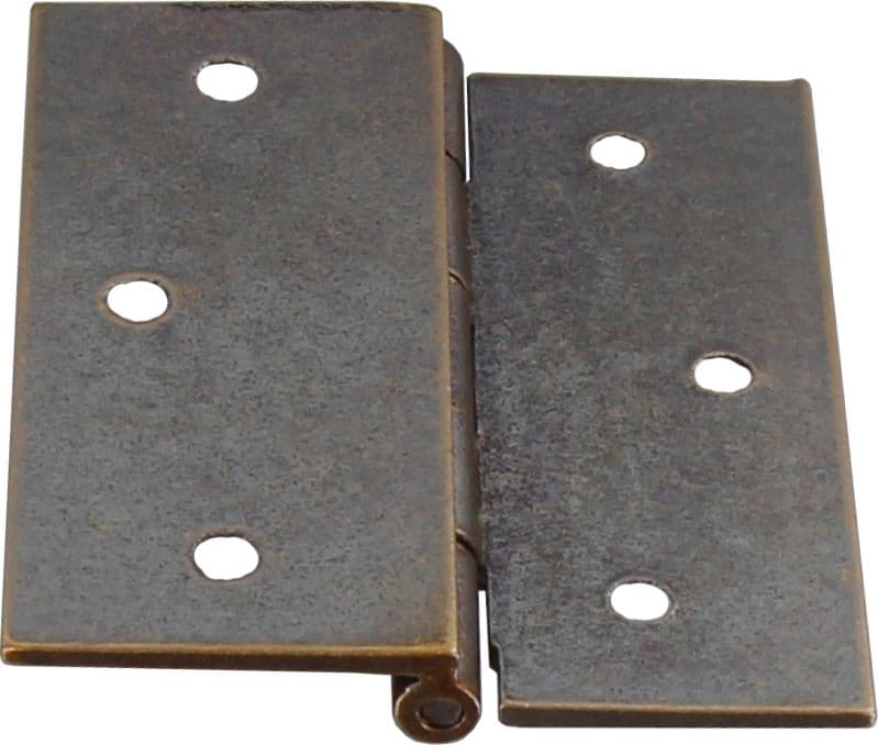 Cerniera Fresata 1/2 Collo Ottone Bron 60 x 50 mm* Mariva 24 Pezzi - 2