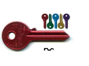 Chiavi per Cilindri Universal 5 Spine Grandi UL050U Dx Ultralite 5 10 Pezzi - 2