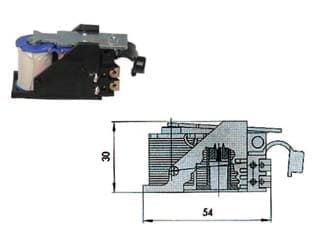 Bobine Tensione 12 V per Serratura Elettrica 07118 Sx (07118002) Cisa - 2