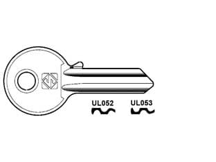 Chiavi per Cilindri Universal 4 Spine Grandi in Acc. Nich. UL052 100 Pezzi - 2