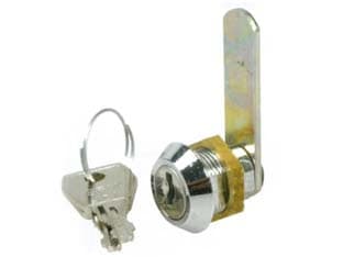 Cilindri a Leva per Armadietti 151 15 mm Finitura Cromata Ibfm 5 Pezzi - 2