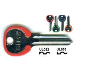 Chiavi per Cilindri Universal 4 Spine Grandi UL053DZ Sx Silky 4 100 Pezzi - 2